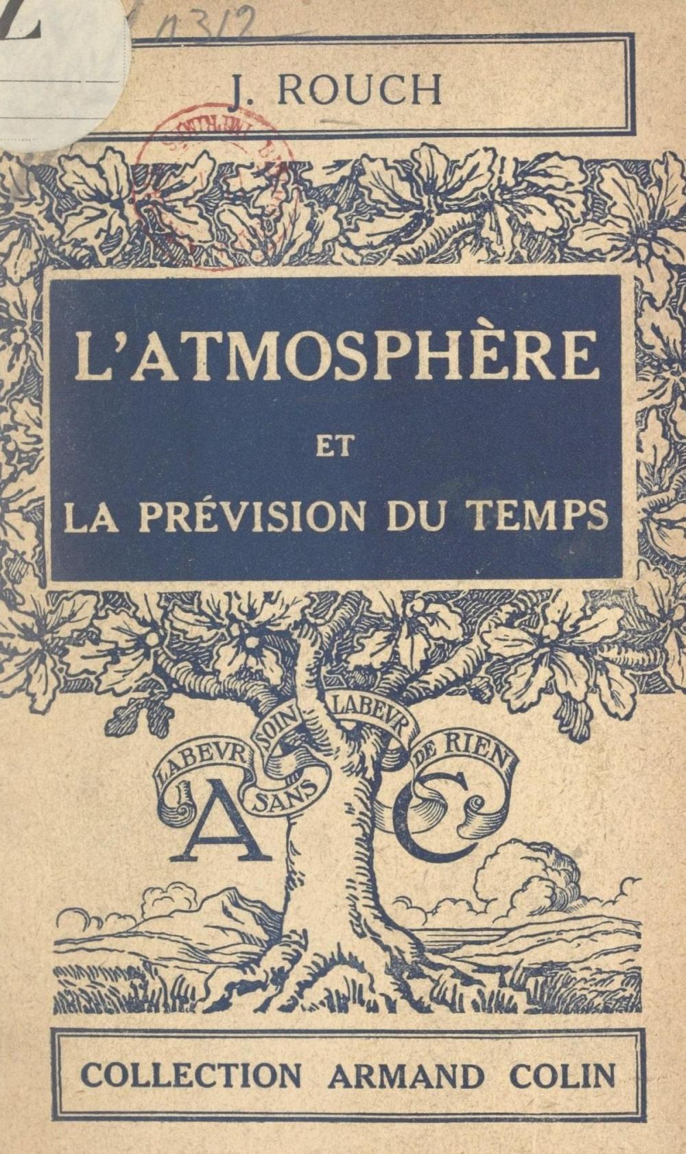 Big bigCover of L'atmosphère et la prévision du temps