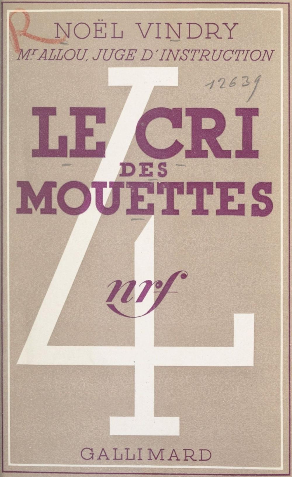 Big bigCover of Le cri des mouettes