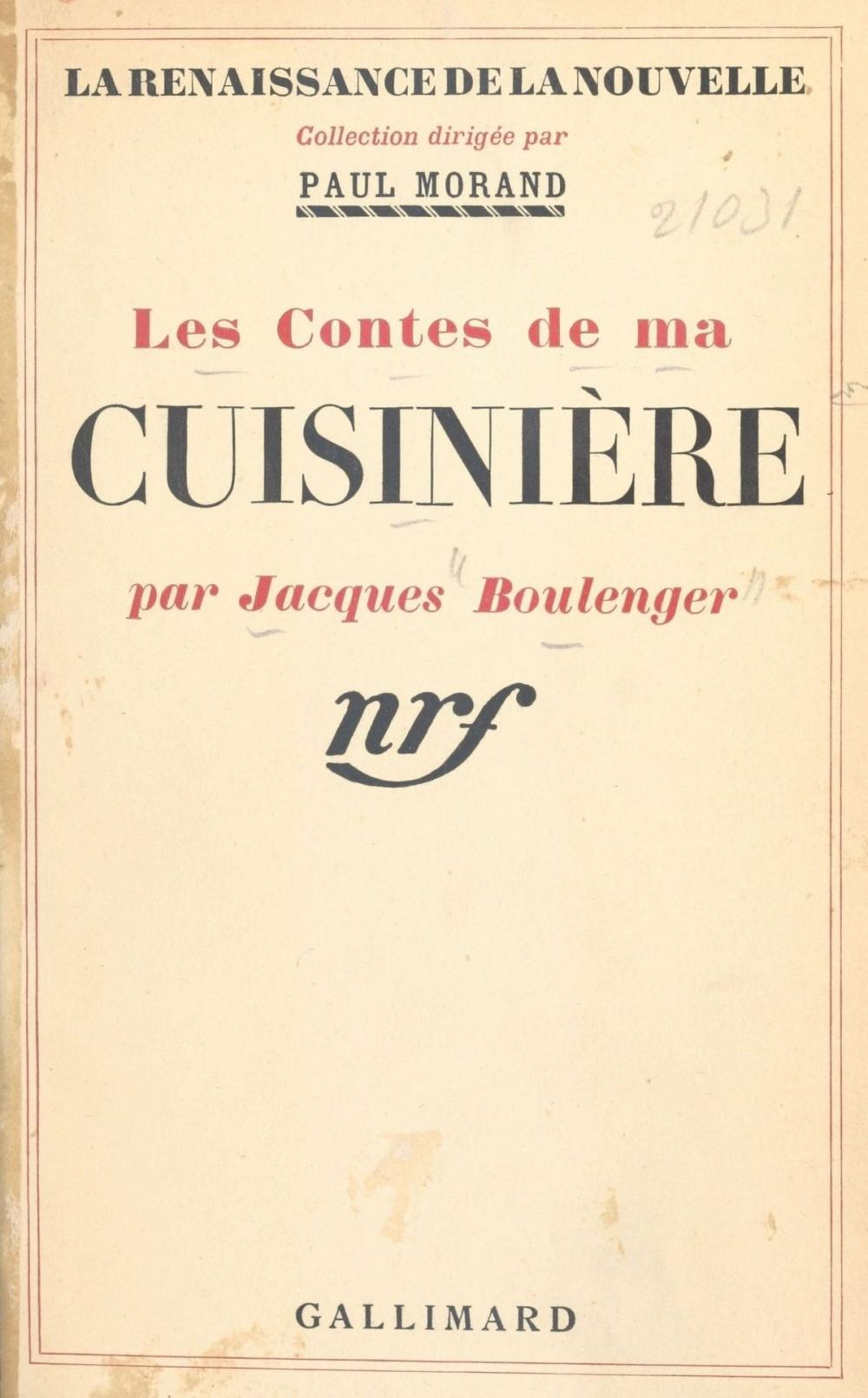 Big bigCover of Les contes de ma cuisinière