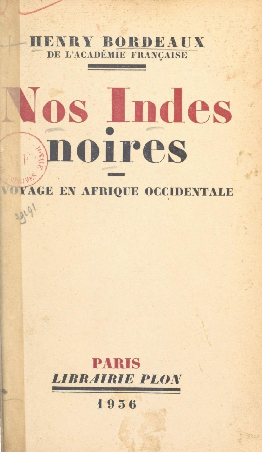 Big bigCover of Nos Indes noires