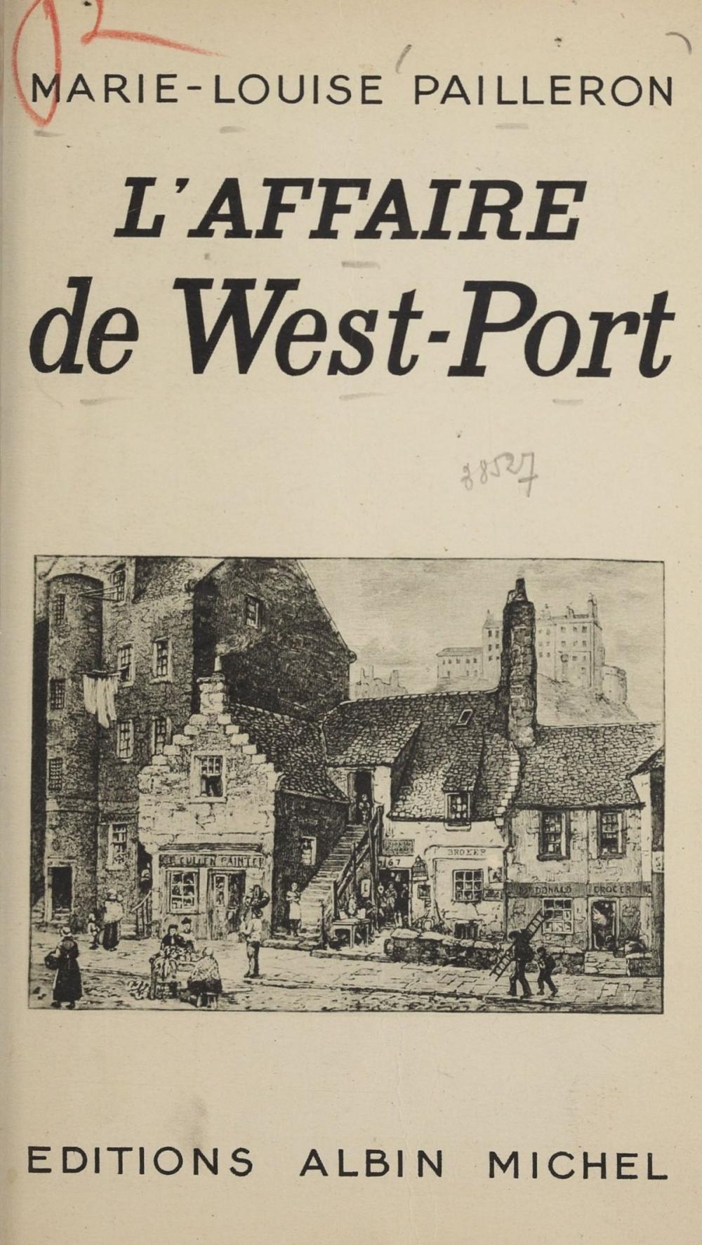 Big bigCover of L'affaire de West-Port