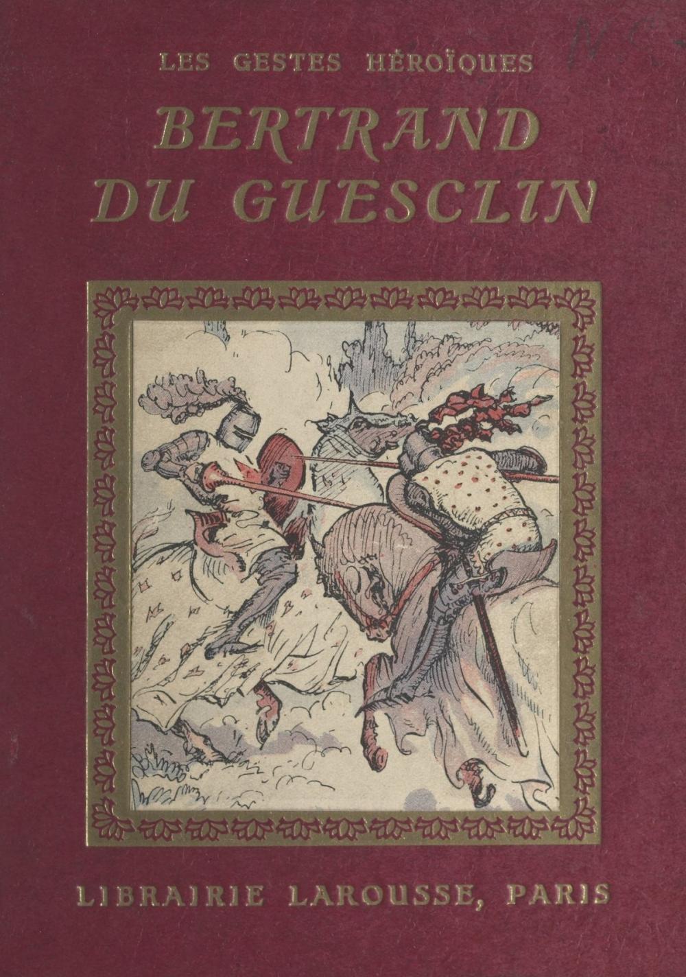 Big bigCover of Bertrand du Guesclin