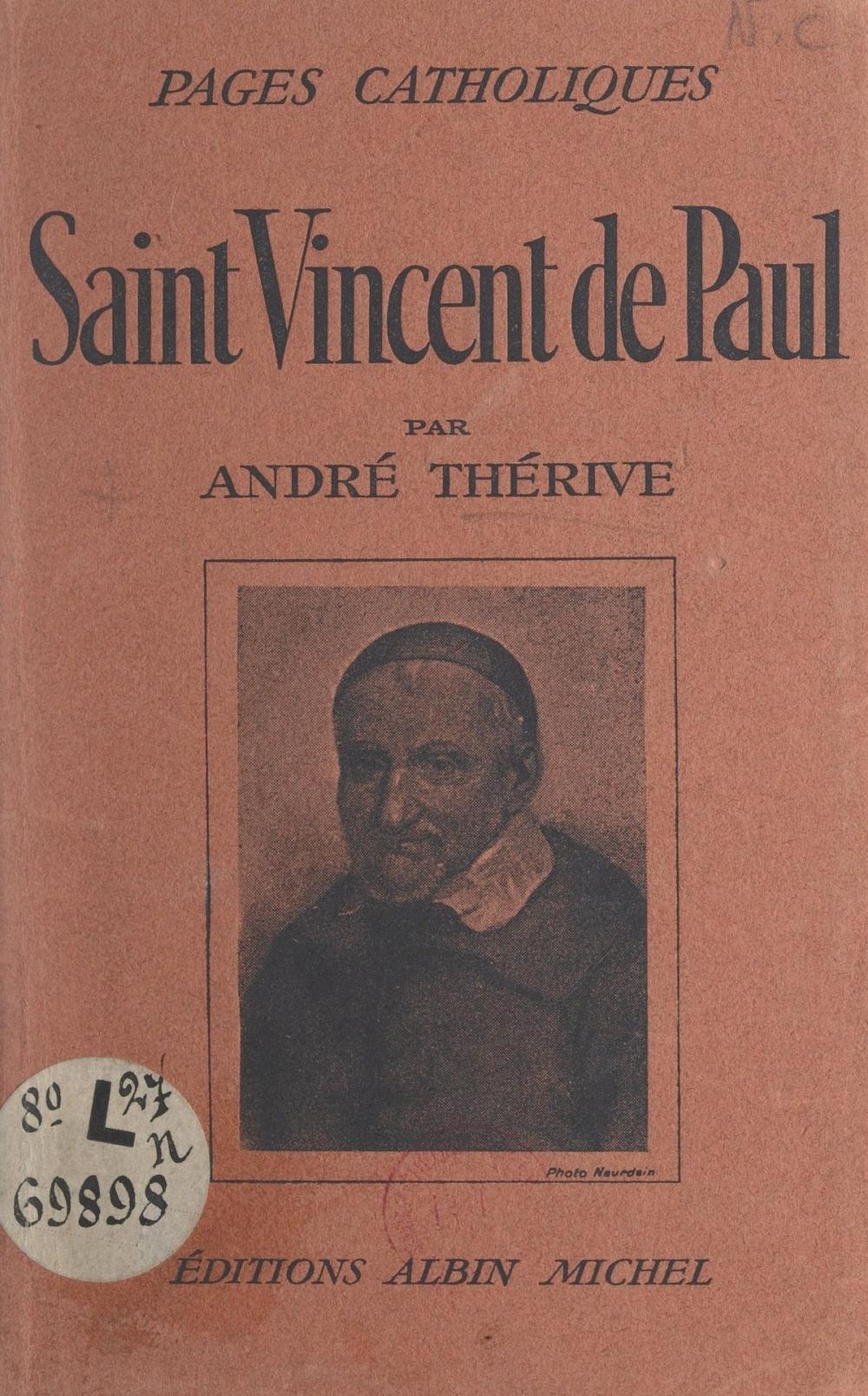 Big bigCover of Saint Vincent de Paul