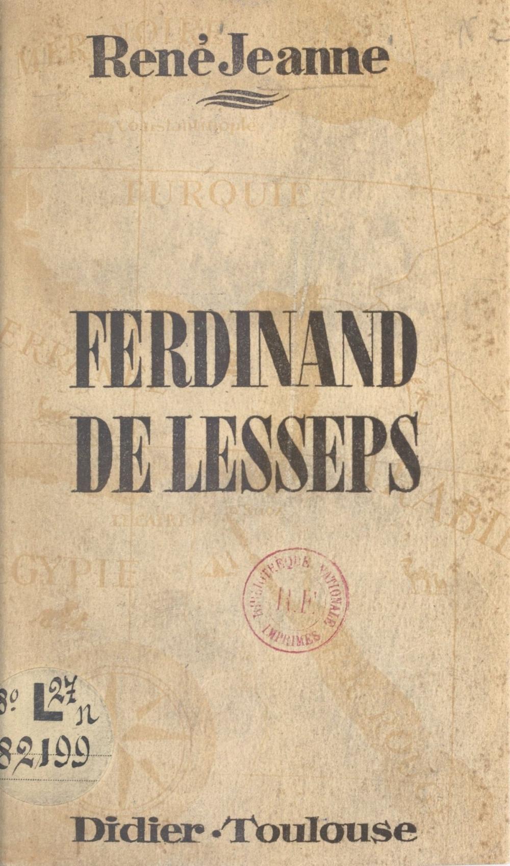 Big bigCover of Ferdinand de Lesseps