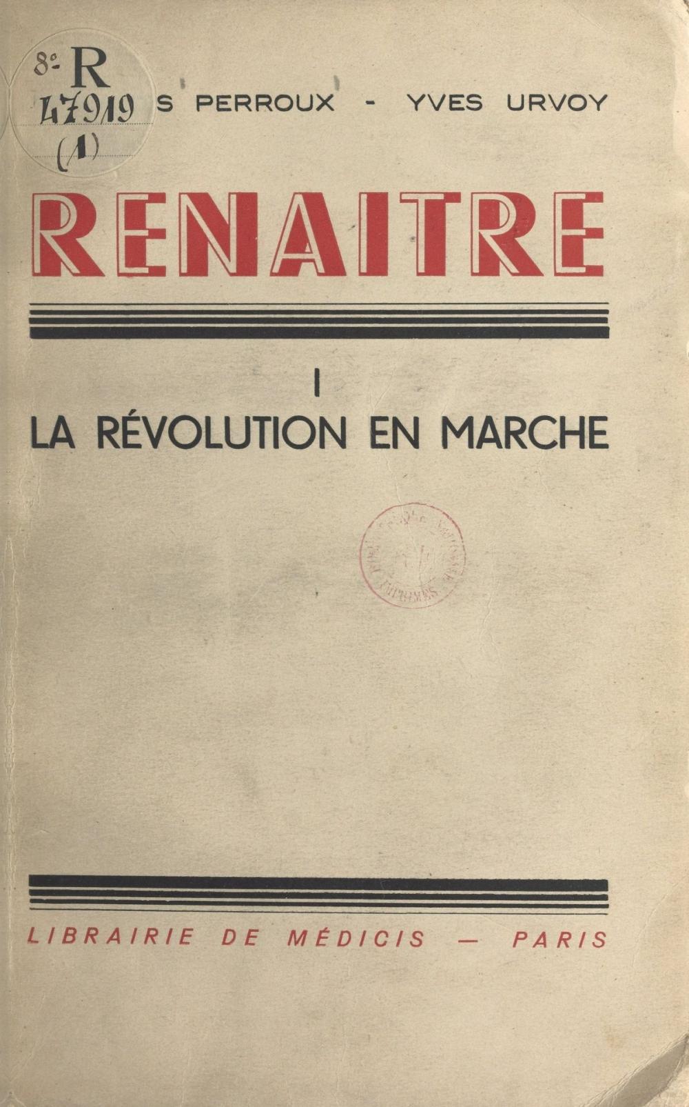 Big bigCover of La révolution en marche