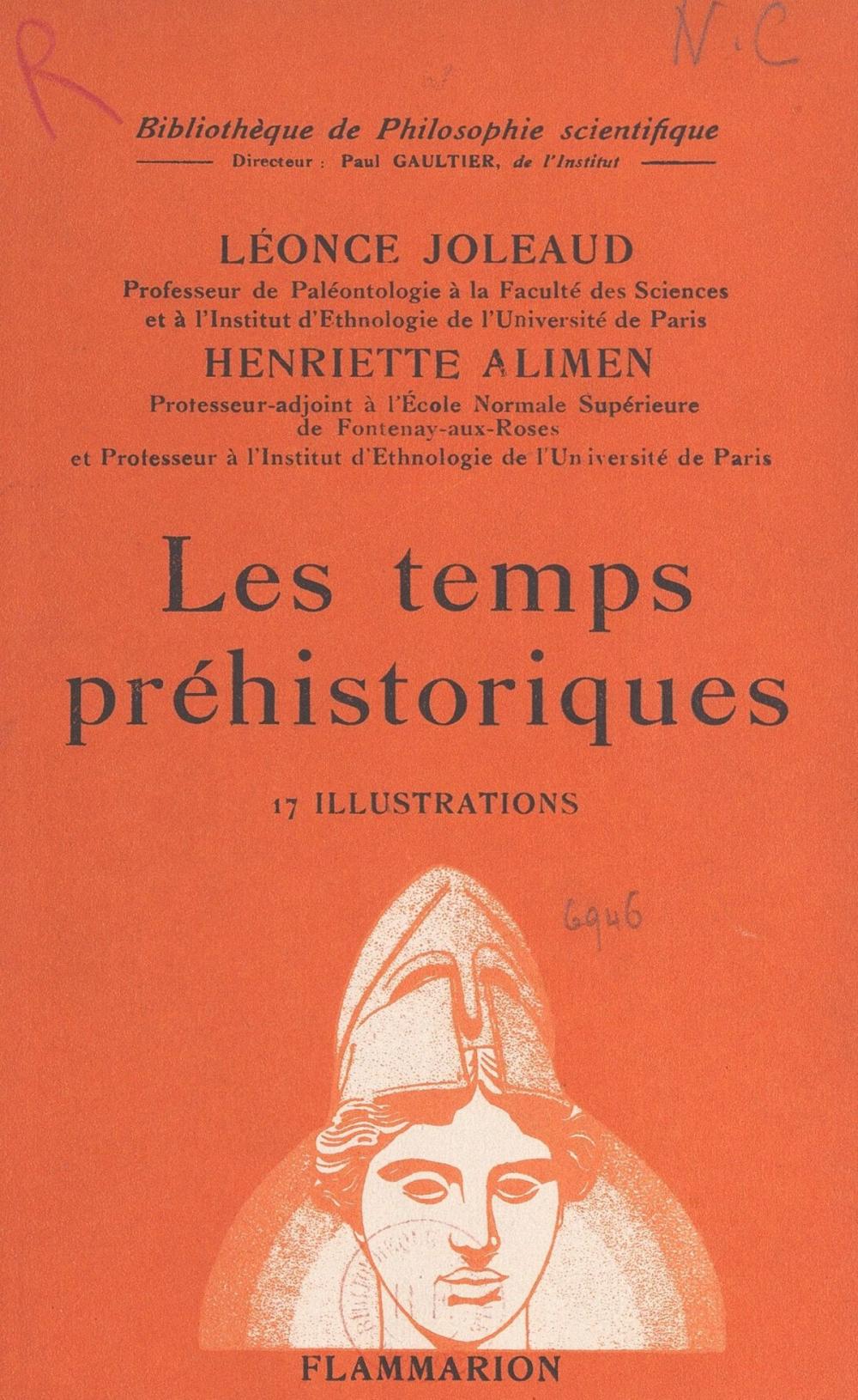 Big bigCover of Les temps préhistoriques...