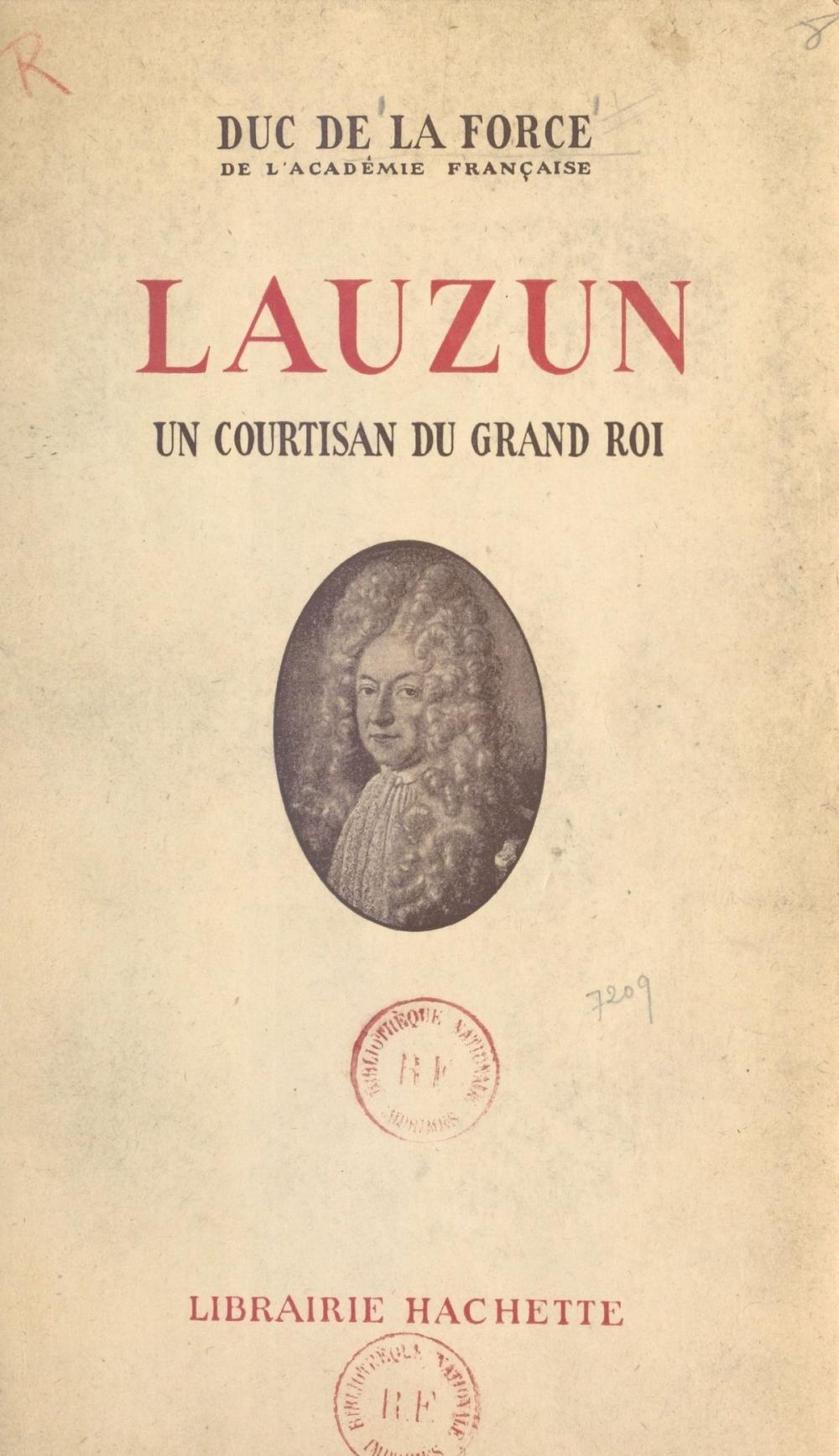 Big bigCover of Lauzun