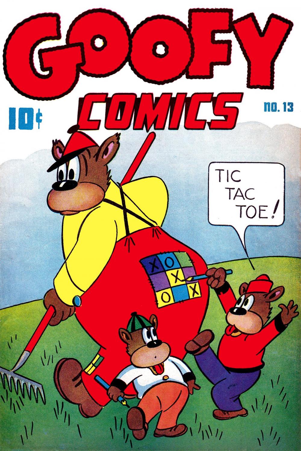 Big bigCover of Goofy Comics, Number 13, Tic Tac Toe