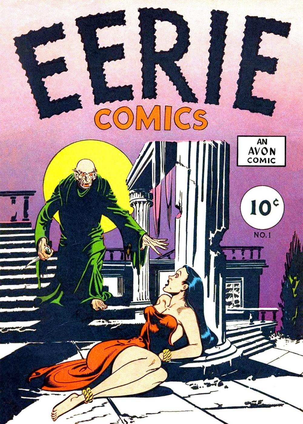 Big bigCover of Eerie Comics, Number 1, Eyes of the Tiger