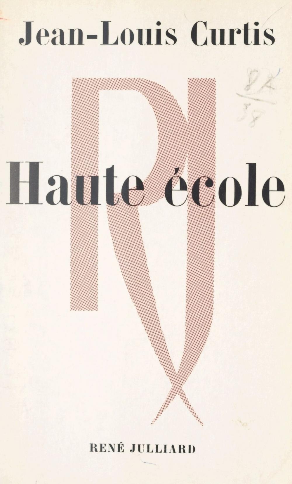 Big bigCover of Haute école