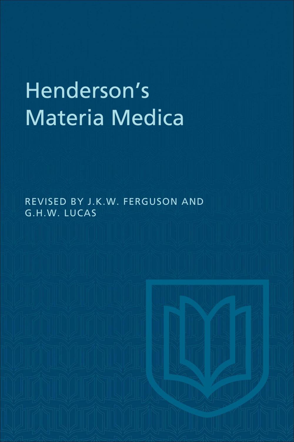 Big bigCover of Henderson's Materia Medica