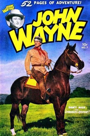 Book cover of John Wayne Adventure Comics, Number 7, The Stranger's Revenge