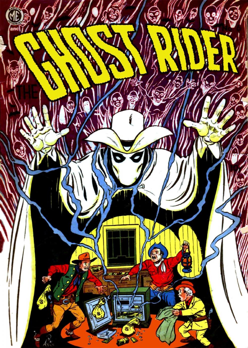 Big bigCover of The Ghost Rider, Number 6, Heritage of Hate