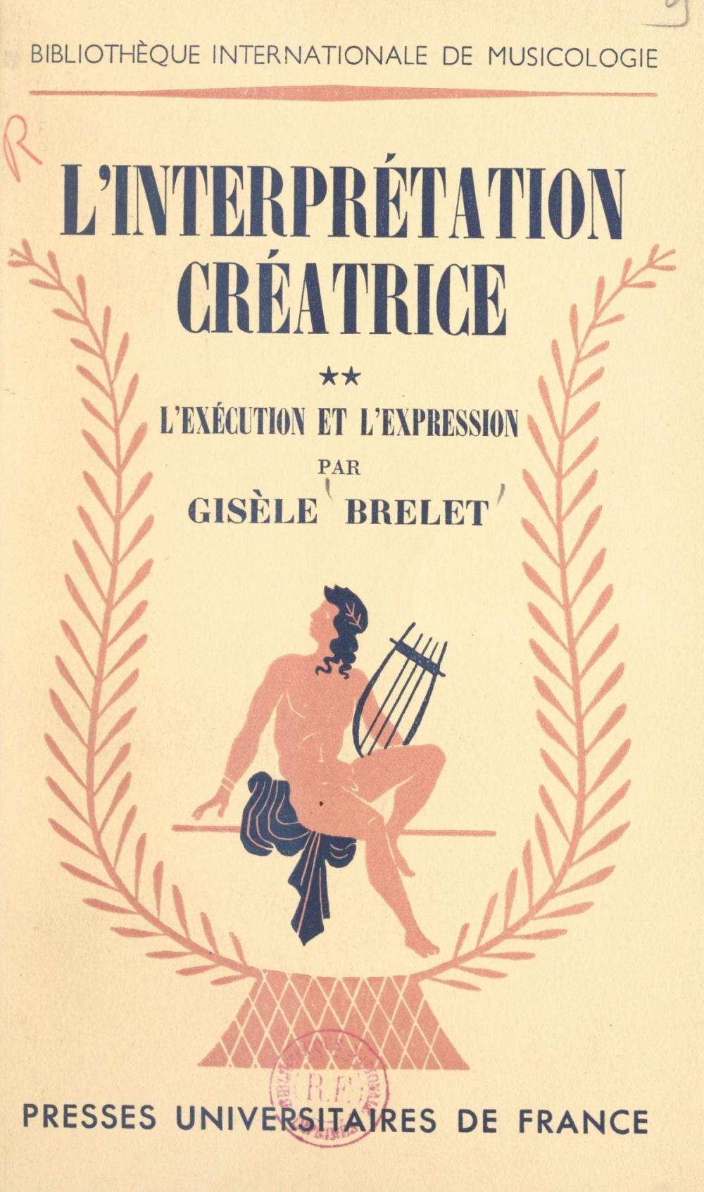 Big bigCover of L'interprétation créatrice (2)