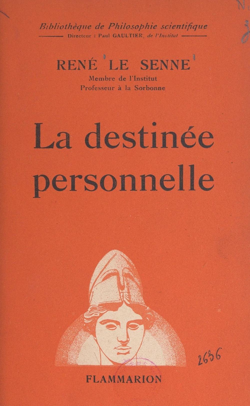 Big bigCover of La destinée personnelle