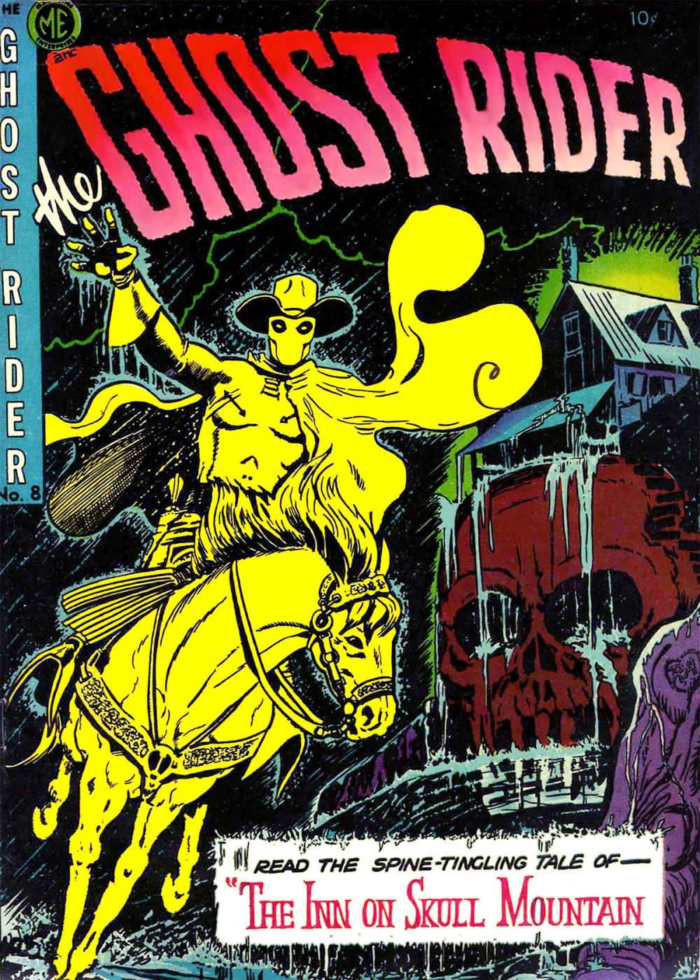 Big bigCover of The Ghost Rider, Number 8, The Inn On Skull Mountain