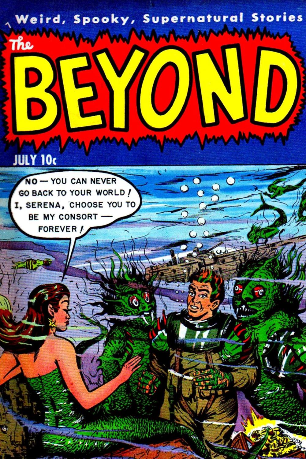 Big bigCover of The Beyond, Number 21, Red Shadow of Abaddon