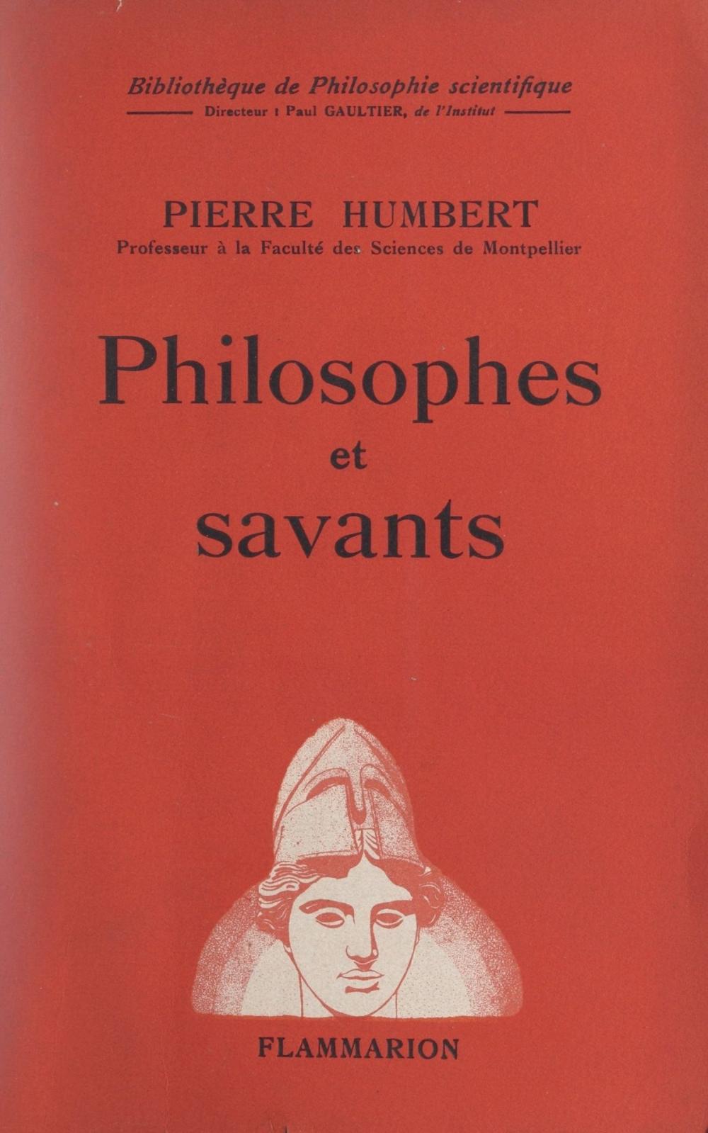 Big bigCover of Philosophes et savants