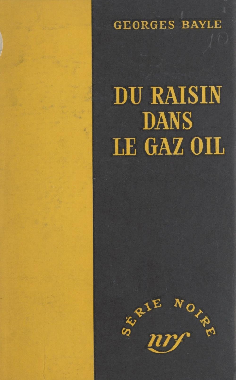 Big bigCover of Du raisin dans le gazoil