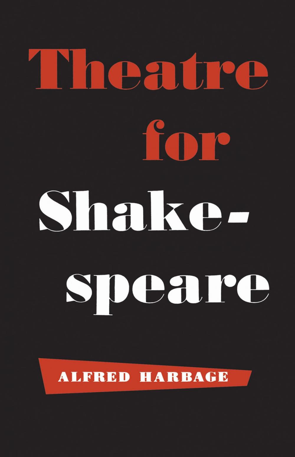 Big bigCover of Theatre for Shakespeare