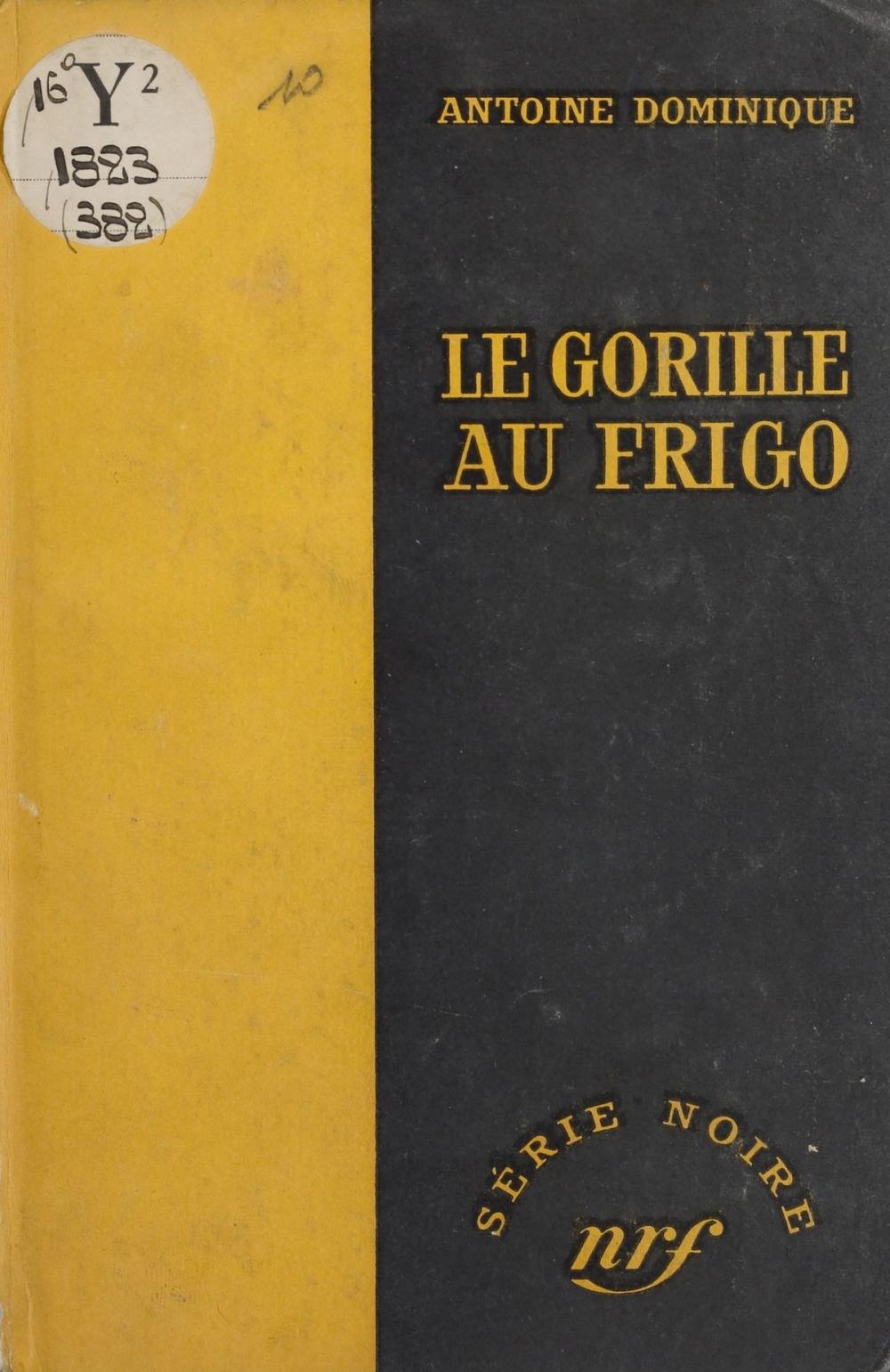 Big bigCover of Le gorille au frigo