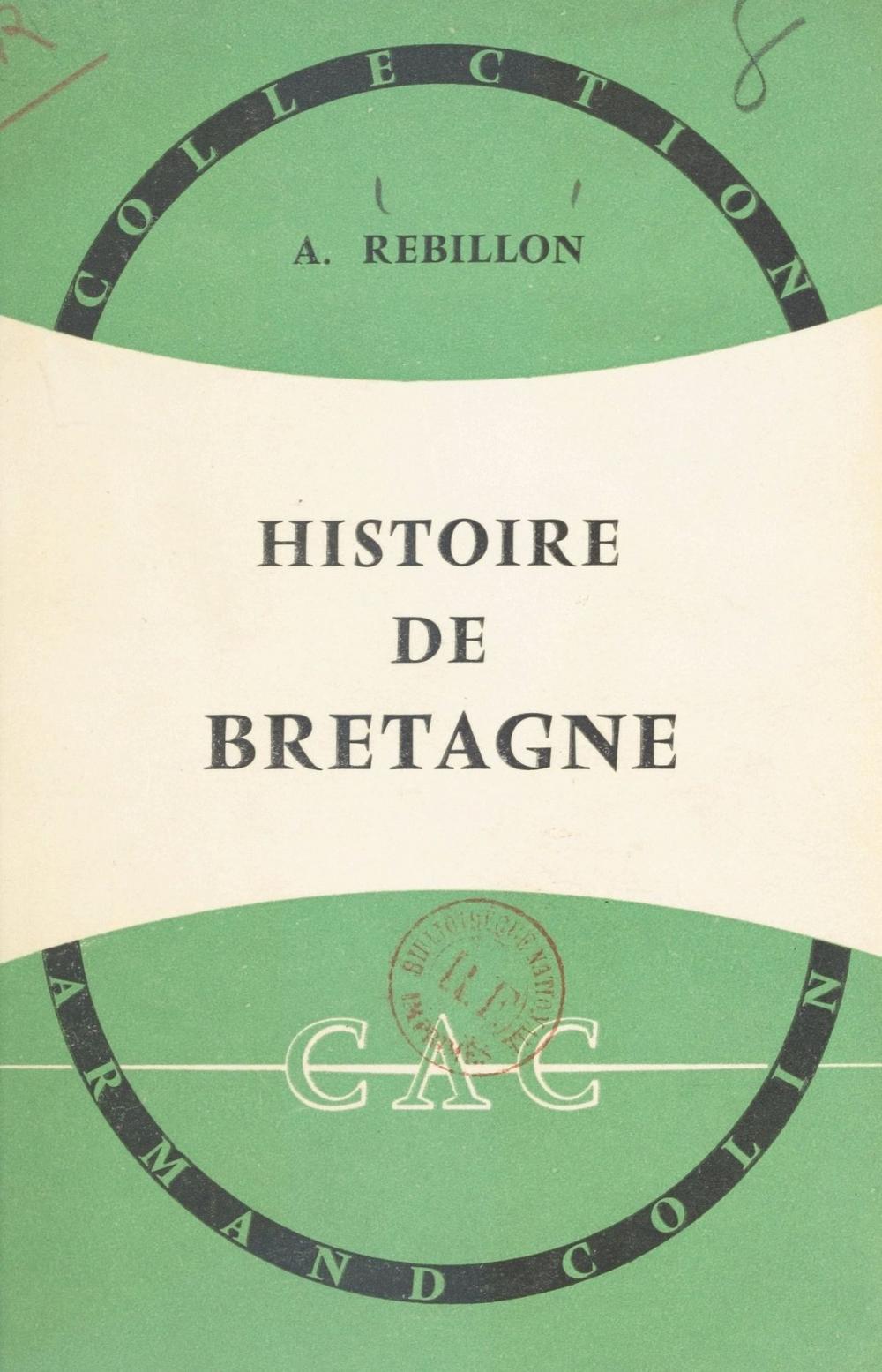 Big bigCover of Histoire de Bretagne