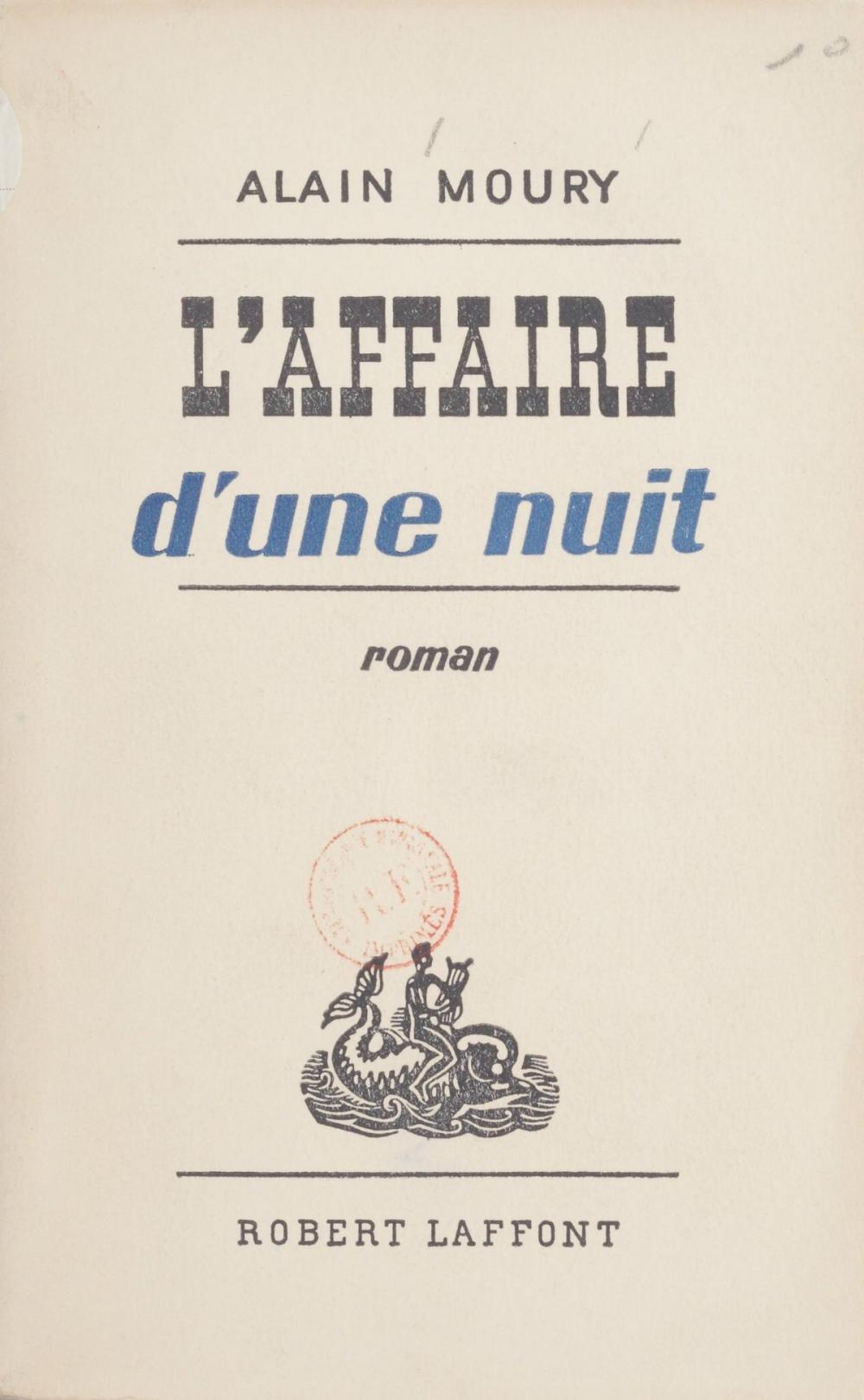 Big bigCover of L'affaire d'une nuit