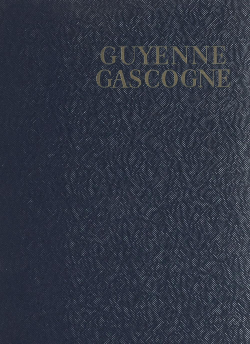 Big bigCover of Guyenne, Gascogne