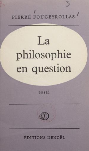 Cover of the book La philosophie en question by Olivier Cauly