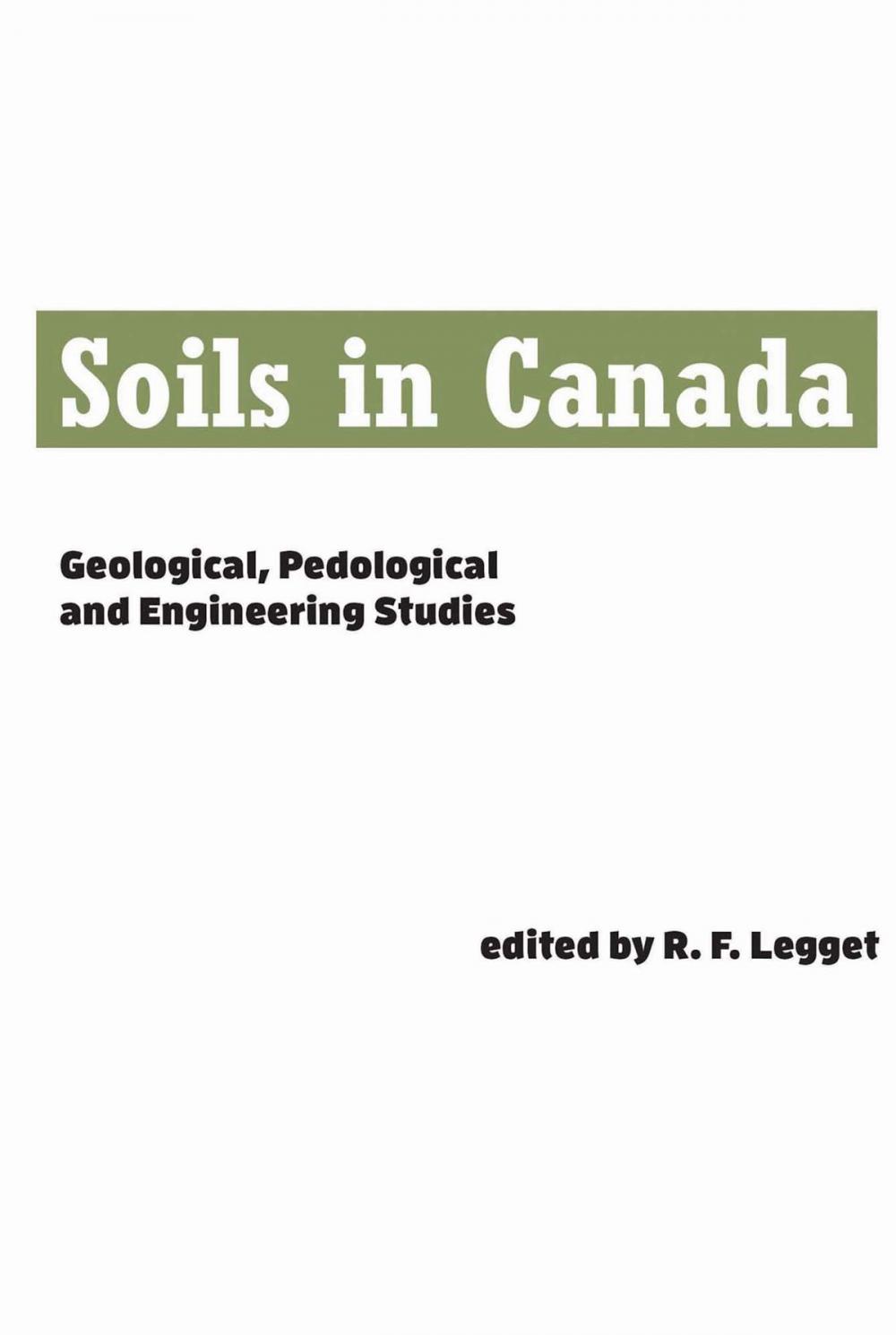 Big bigCover of Soils in Canada