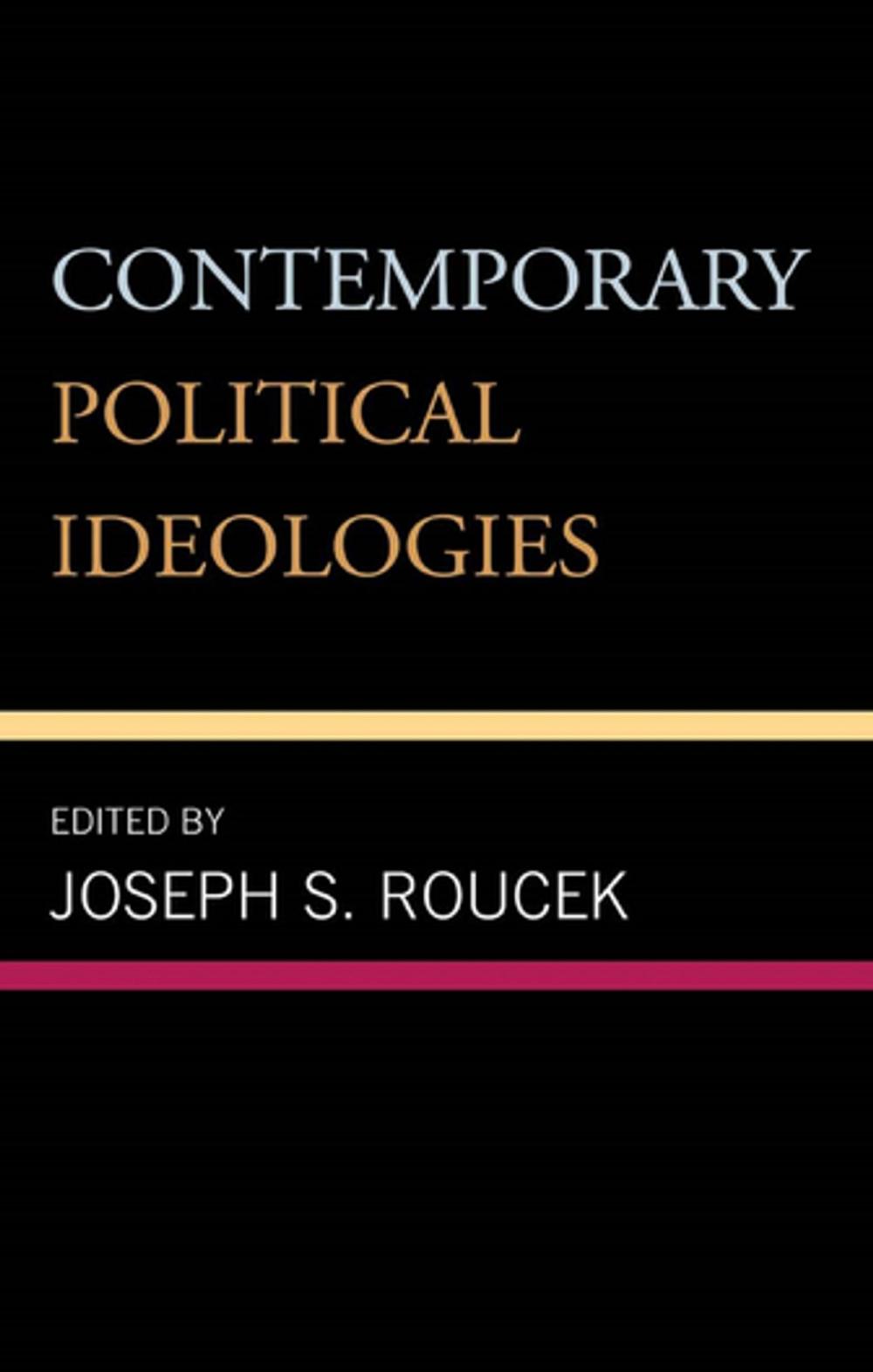 Big bigCover of Contemporary Political Ideologies