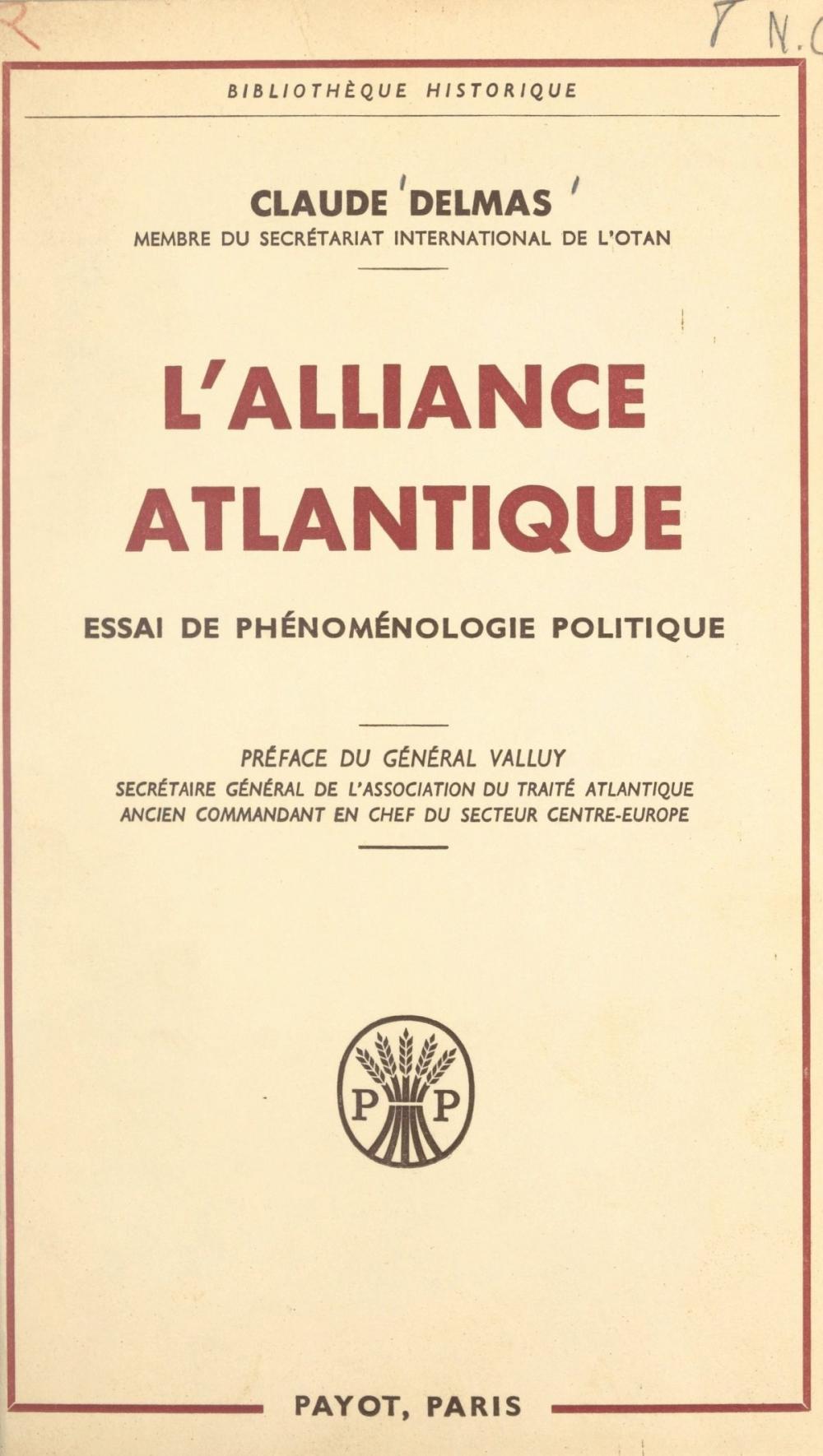 Big bigCover of L'Alliance Atlantique