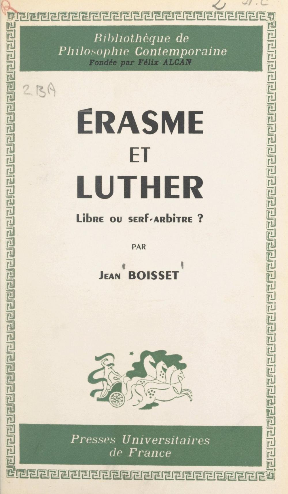 Big bigCover of Érasme et Luther