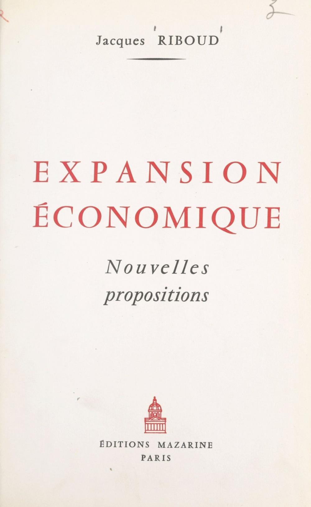 Big bigCover of Expansion économique