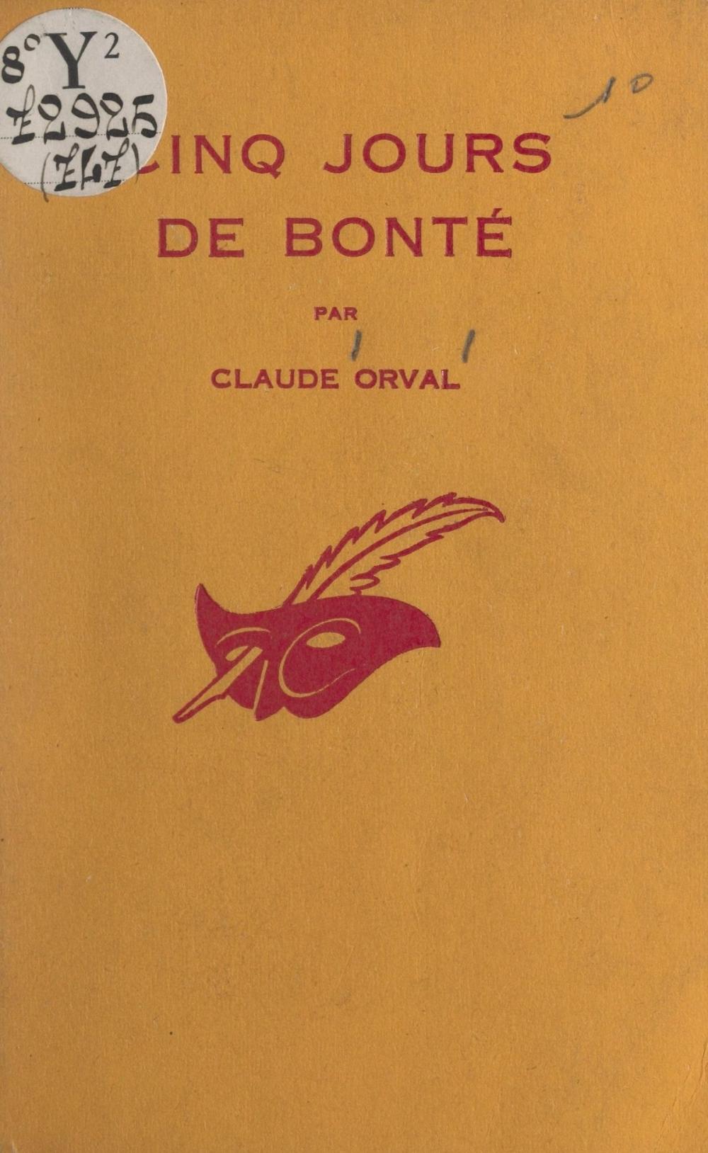 Big bigCover of Cinq jours de bonté