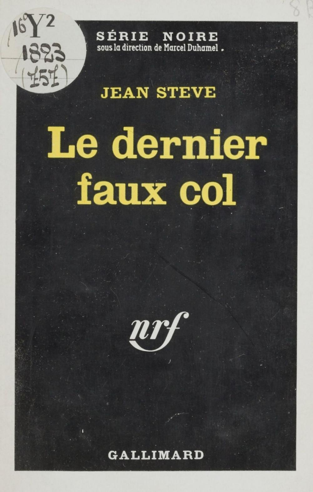 Big bigCover of Le dernier faux col