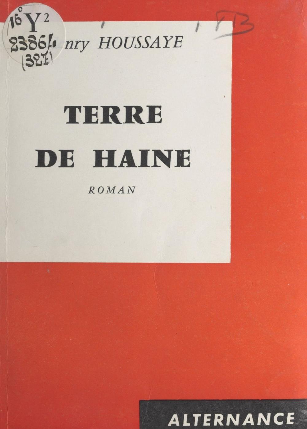 Big bigCover of Terre de haine