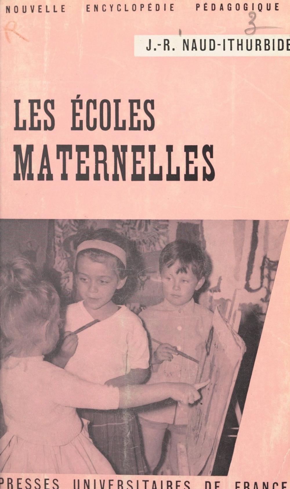 Big bigCover of Les écoles maternelles