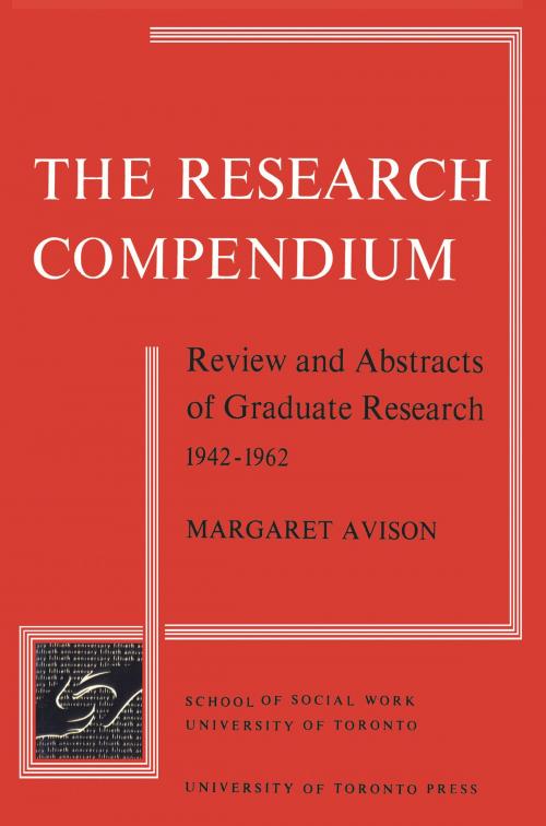 Cover of the book The Research Compendium by , University of Toronto Press, Scholarly Publishing Division