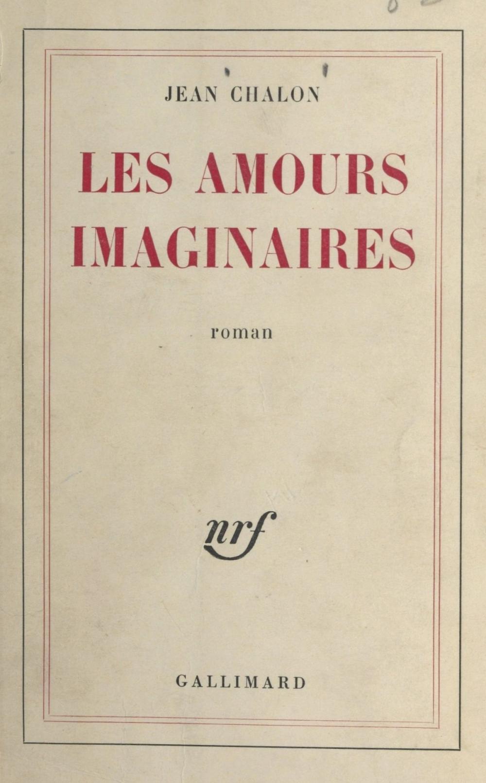 Big bigCover of Les amours imaginaires