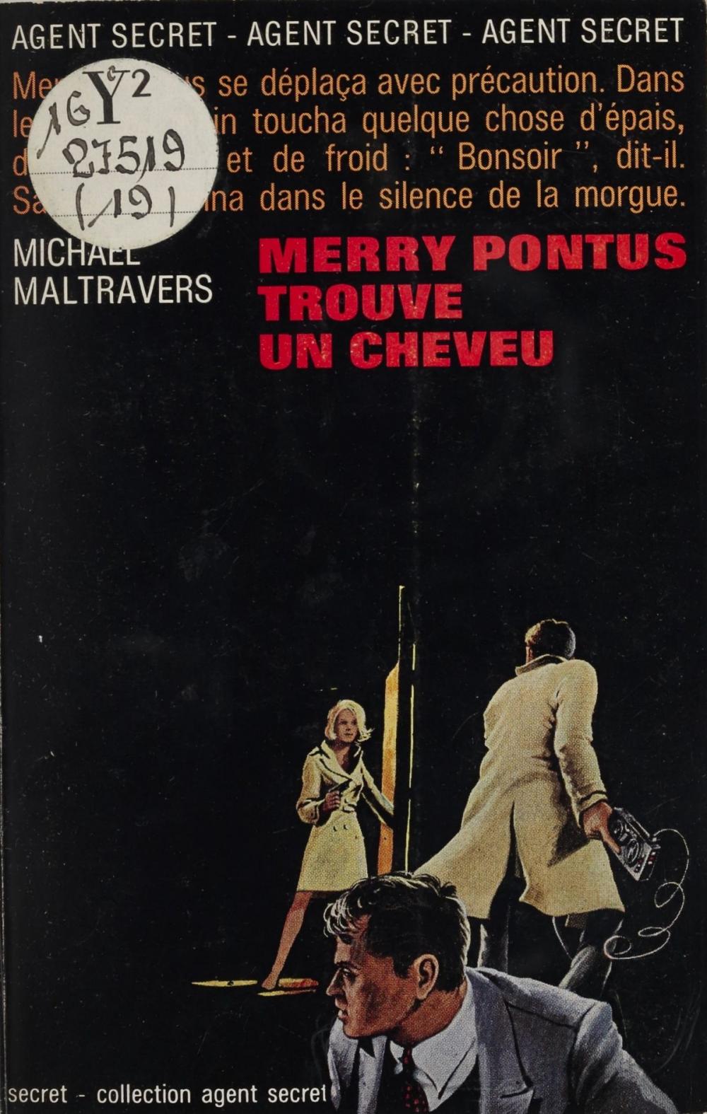 Big bigCover of Merry Pontus trouve un cheveu