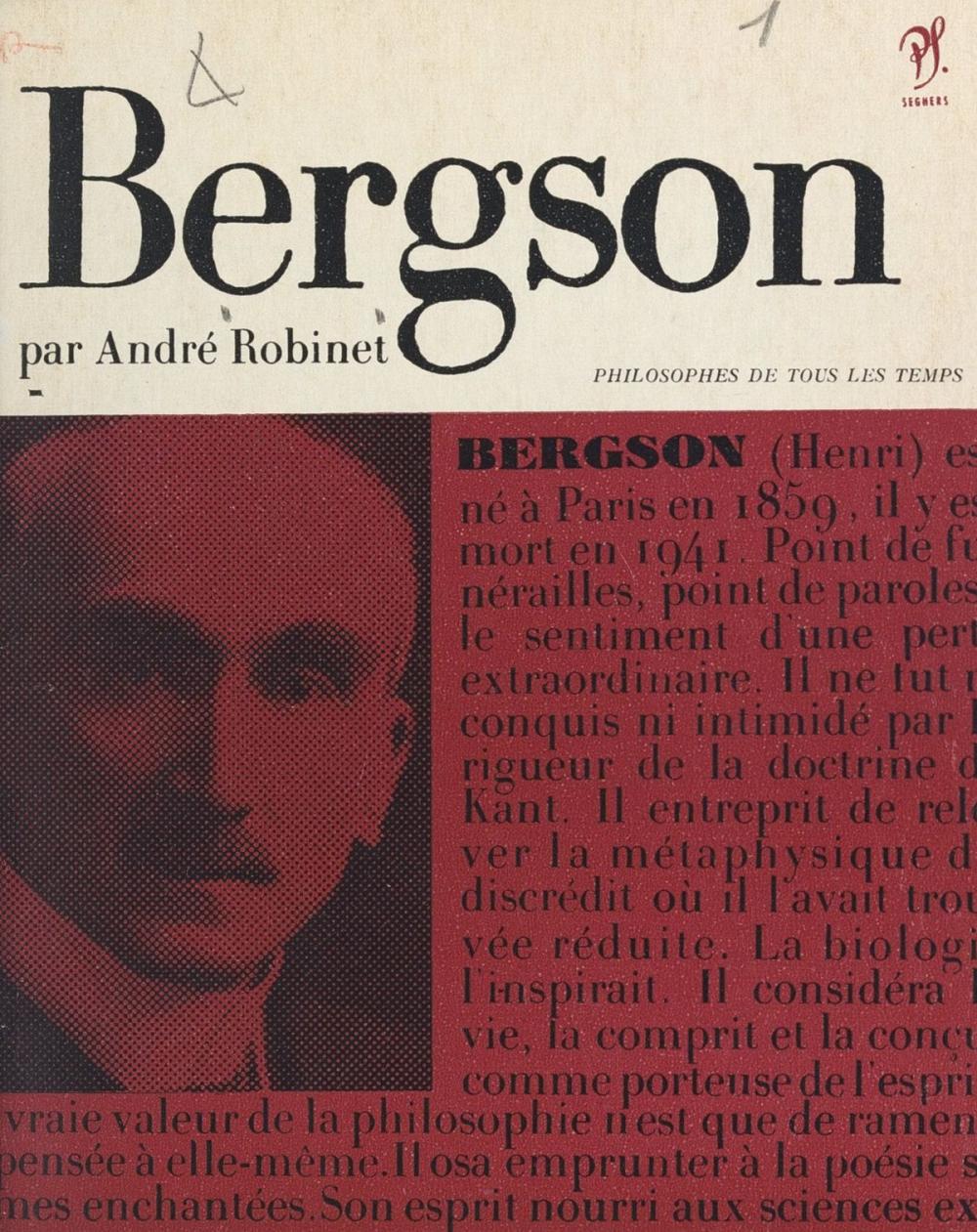 Big bigCover of Bergson et les métamorphoses de la durée