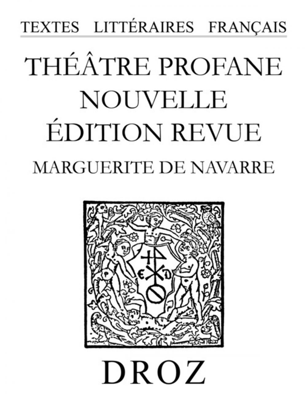 Big bigCover of Théâtre profane. Nouvelle édition revue.