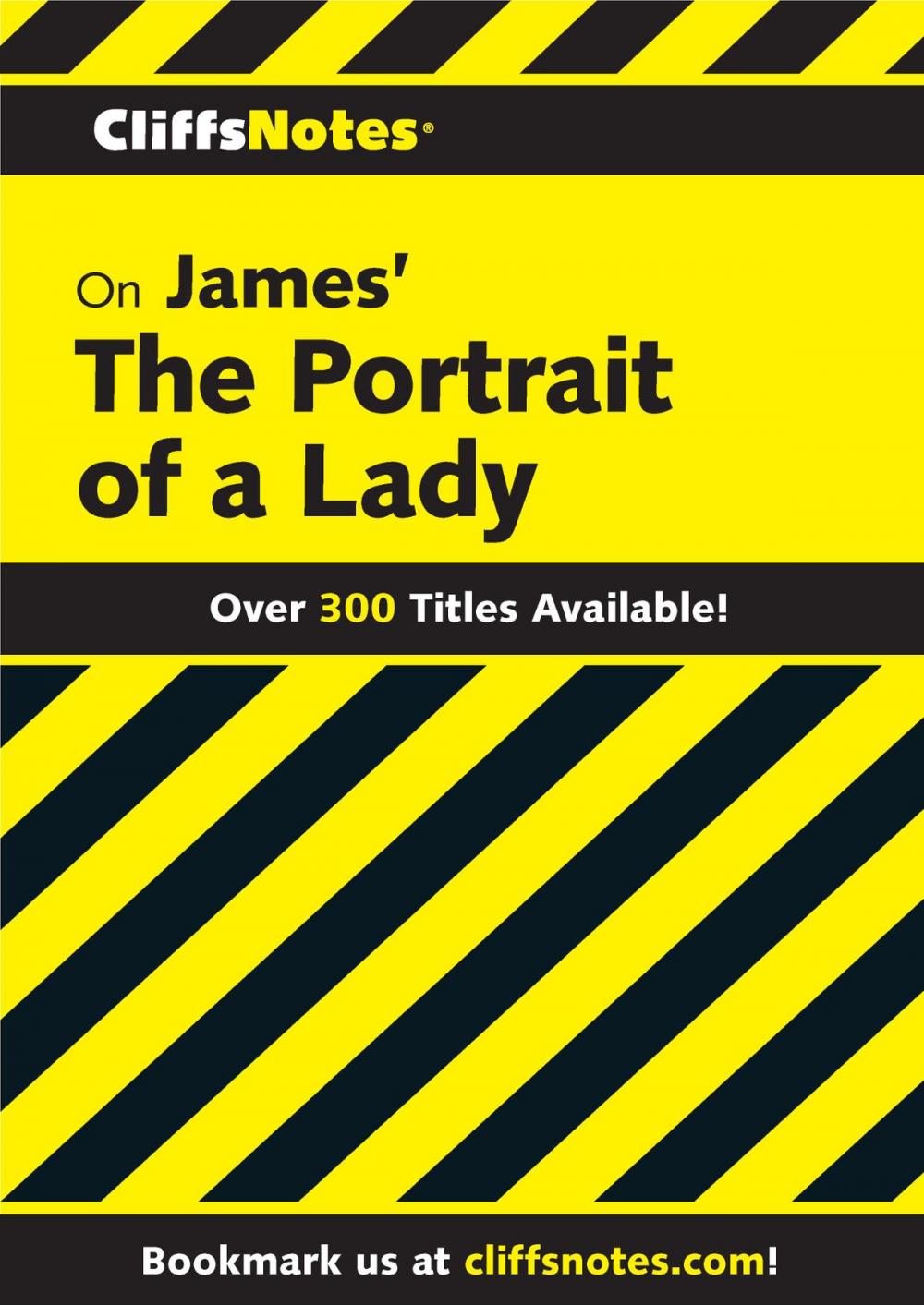 Big bigCover of CliffsNotes on James' Portrait of a Lady