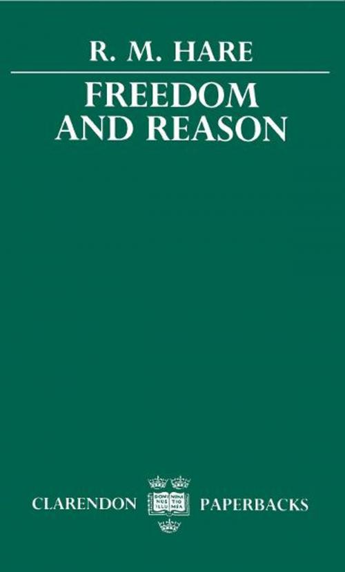 Cover of the book Freedom and Reason by R. M. Hare, OUP Oxford