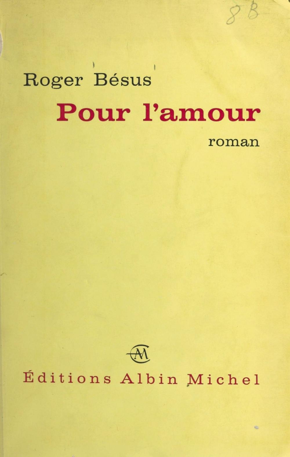 Big bigCover of Pour l'amour