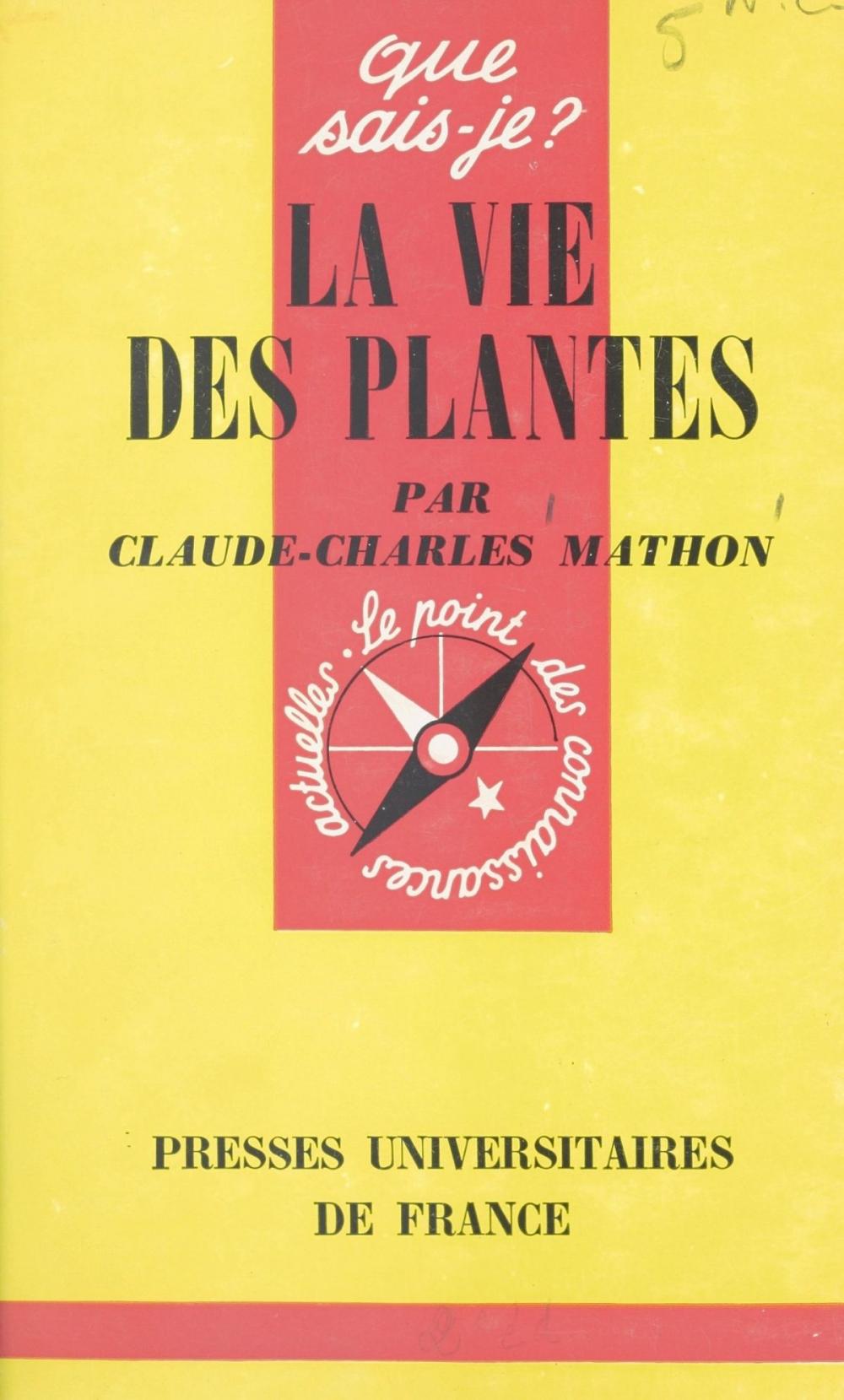 Big bigCover of La vie des plantes