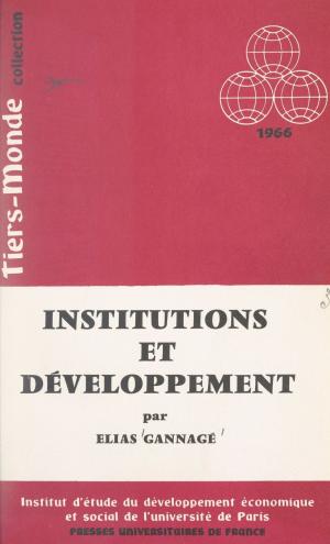 bigCover of the book Institutions et développement by 