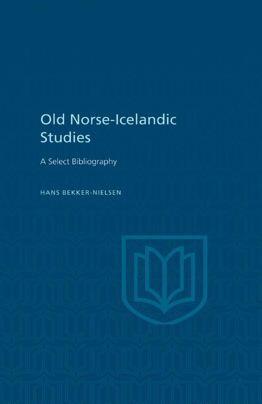 Big bigCover of Old Norse-Icelandic Studies