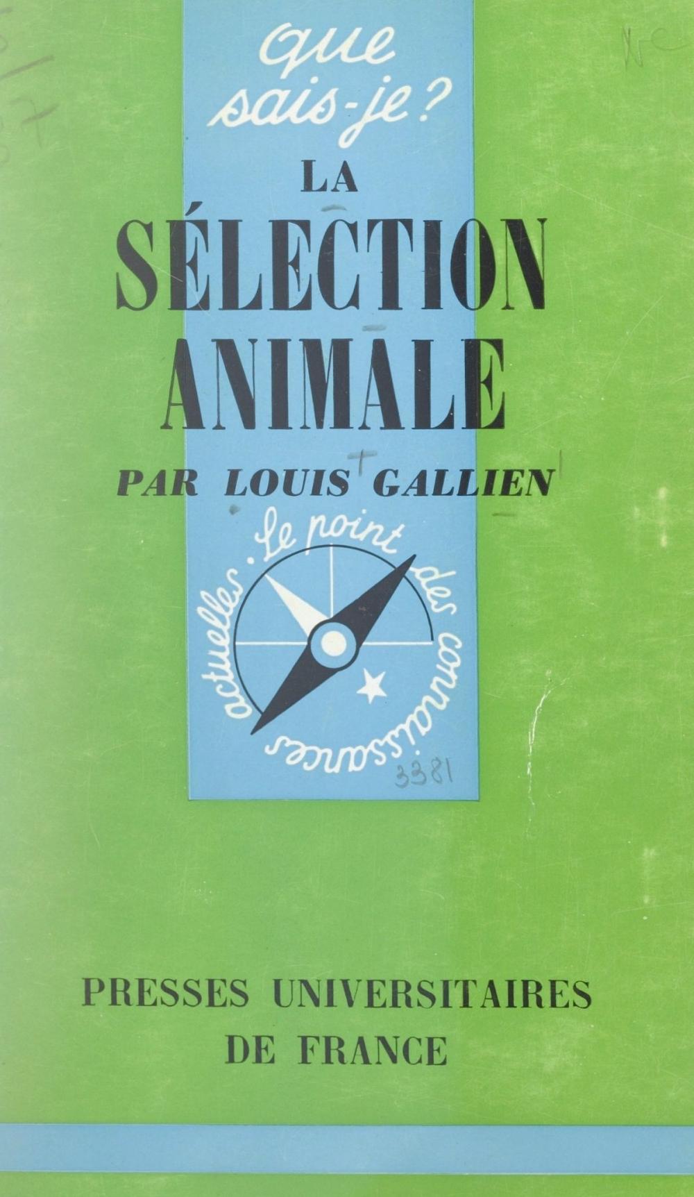 Big bigCover of La sélection animale